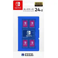 在飛比找PChome24h購物優惠-Nintendo Switch 原廠 卡帶盒24片裝 藍色 