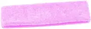 Adult Terry Cloth Light Pink Headband Sweatband (Light Pink)