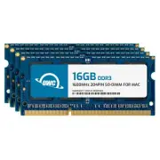 OWC 64GB (4 x 16GB) PC12800 DDR3 1600MHz SO-DIMMs Memory RAM Upgrade