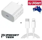 20W USB Type-C Wall Adapter Fast Charger and lighting For iPhone 10 14 Pro iPad