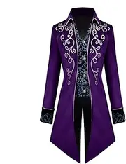 Generisch Steampunk Coat | Men's Medieval Steampunk Tailcoat | Victorian Jacket Men Steampunk | Frock Coat Renaissance Coa | Pirate Jacket, Renaissance Coat, Steampunk Jacket For Men