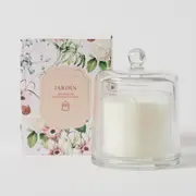 Pilbeam Living Jardin Glass Cloche Scented Candle - Magnolia