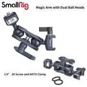 SmallRig Magic Arm with Dual Ball Heads (1/4”-20 Screw and NATO Clamp) 3875