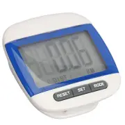 Walking Pedometer Large LCD Display Step Calorie Distance Counter With Clip HR