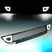 For 15-17 Ford Mustang Base GT LED Bar Front Bumper Hood Grille Honeycomb Mesh (for: Ford)