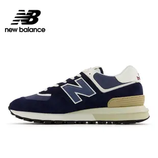【New Balance】 NB 復古運動鞋_中性_海軍藍_U574LGBB-D楦 574