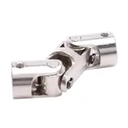 Rc Double Universal Joint Cardan Joint Gimbal Couplings with Screw,8x8Mm Silver