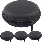 4Pcs Travel Electronics Storage Pouch Zippered Organizer Bag for Cables Earphones Chargers Durable Portable Sundries Organizer for Tidy Essentials