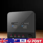 M.2 SATA/NVMe Dual-Bay Docking Station Duplicator with LED Indicator M.2 Cloner