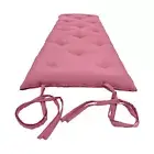 Twin Traditional Japanese Floor Rolling Mattress, Shiki Futon 3 x 39x 80 Pink