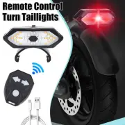 Waterproof USB Rechargeable Wireless Scooter Taillight with Remote Control