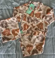 Peter Alexander Floppy Bunny PJ Set Size 2 Bnwt