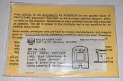 HERALD KING HO DECAL-NORFOLK & WESTERN / NW DIESEL SWITCHER (1982 SCHEME). #L-54