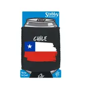 Chile Country Flag Nationality - Stubby Holder With Base