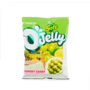 Orion O'Jelly Gummy Candy, Green Grape Flavor 66 g (pack of 6)