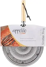 Appetito Simmer Ring 21Cm Dia. W/Black Handle