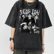 Retro 90s SeokJin Kpop T-shirt, Echo Jin Mini Album Tee Gift for Woman and Man