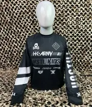 NEW HK Army Hostile DryFit Long Sleeve T-Shirt - Black - Small