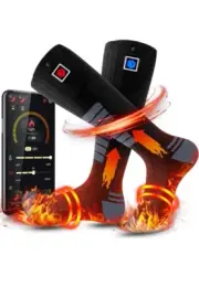 Heating Socks with APP Remote Control 9V Output 22.2WH Battery Unisex X-Large