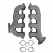 Hooker BlackHeart LT Swap Exhaust Manifolds - Rear Dump SBC Exit-Natural BHS5196