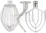 20 Qt Attachment SET Dough Hook Wire Whip Flat Beater for A200 Hobart Bowl Mixer