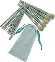 LIFKOME Travel-sized Makeup Brush Set Pieces and Practical Powder Applicator for Women for Cosmetics