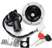 Ignition Key Switches for Kawasaki ZX1000 for Ninja 1000 2011-2019 ZX636 ZX1000 for Ninja ZX6R ZX10R Z1000SX ZX 6R 10R 1000 Ignition Switch Seat Lock Ignition Barrel Key Switch