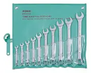 ASAHI COMBINATION WRENCH 10 SIZE SET (INCH SIZE - 3/8～15/16) CPXS101