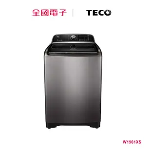 TECO東元 19kg變頻直立洗衣機 / 鋼琴黑 W1901XS【全國電子】