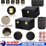 Large Safe Blocking Faraday Box Signal Blocker Bag Strong RFID Shielding Case AU