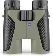 [ZEISS] Terra ED Binoculars 10x42 Waterproof, and Fast Focusing with Coated Glass for Optimal Clarity in All Weather Conditions for Bird Watching, Hunting, Sightseeing, Black-Green (Black-Green)