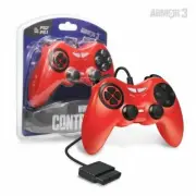 Armor3 Wired Game Controller for PS2 (Red or Black)