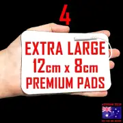 TENS EMS ELECTRODE PADS - 12cm x 8cm x 4 EXTRA LARGE PADS