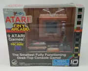 NEW Atari 2600 Tiny Arcade 10 Games on the Smallest Desk Top Console