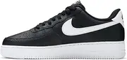 [Nike] Men's Air Force 1 React Basketball Shoe, Black and White, 6.5