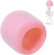 PhantAccy Pop Filter/Windscreen for Blue Yeti and Yeti Pro Microphones, Mic Cover for Filtering Plosives and Hissing Noise