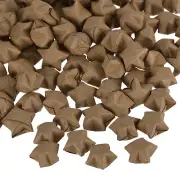 272pcs Pre-made Origami Lucky Stars Paper Wishing Star Dark Brown