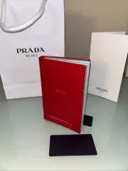 Prada Notebook Saffiano Leather (Oggetti Da Scrivania) Red United Kingdom