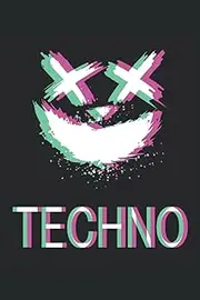 Techno Elektro Jumpstyle Music Techno Notebook 6x9 (approx. A5) 120 lined pages: Techno Elektro Jumpstyle Music Techno Notebook 120 pages lined for the office, school and university or university