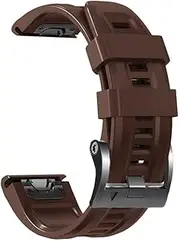 [BKUANE] 22 26mm Silicone QuickFit Watchband Straps For Garmin Fenix 7 7X 6X 6Pro EPIX Fenix 5 5X Plus Quick Release Smartwatch Bracelet