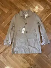 Ben Sherman Coat Beige Trench Coat Size XL
