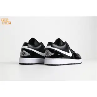 『Tide Shop 』Nike Air Jordan 1 Low 黑 漆皮 籃球鞋 男女鞋 553560-002