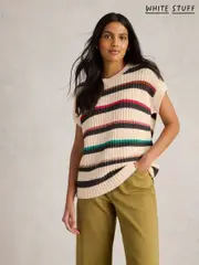 White Stuff White Callie Stripe Tank (F56503) | $113