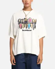 [LOITER] Loiter Grill Set T-shirt Off White - Size XL XL Off White