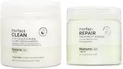 NATURELAB. TOKYO Perfect Clean & Repair Treatment Duo: Perfect Clean 2-in1 Clarifying Scalp Scrub and Shampoo 8.1 oz & Perfect Repair Treatment Masque 6.7 oz