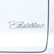 14cm For Cadillac Silver Letters Badge Rear Trunk Emblem New (for: Cadillac)