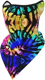 Exotic Tribe Tie Dye Style Face Mask Summer Cover Protection Balaclava Men Women for Beach Activities