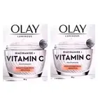 2×Olay Luminous Niacinamide + Vitamin C Brightener Moisturiser 50g