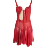[Nensi Dojaka] Nensi Dojaka-Abiti Rosso-Donna XS