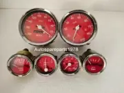 Smiths Replica Kit- Elec Temp+Oil +Fuel+Amp + Speedo 180-0MPH + 0-80RPM 100MM RC